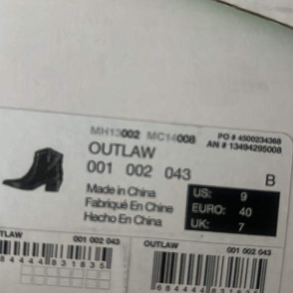 New inbox (CALL IT SPRING) woman’s booties size 9 Western flair to your wardrobe - Picture 7 of 14